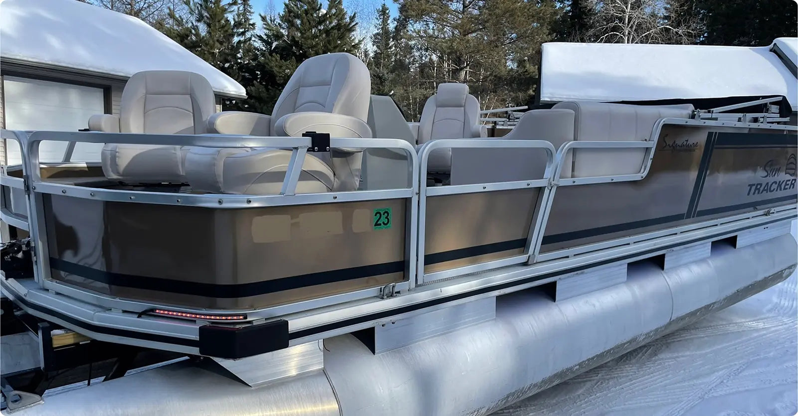 From Fishing Barge to Custom Family Cruiser: Greg’s 2002 Sun Tracker