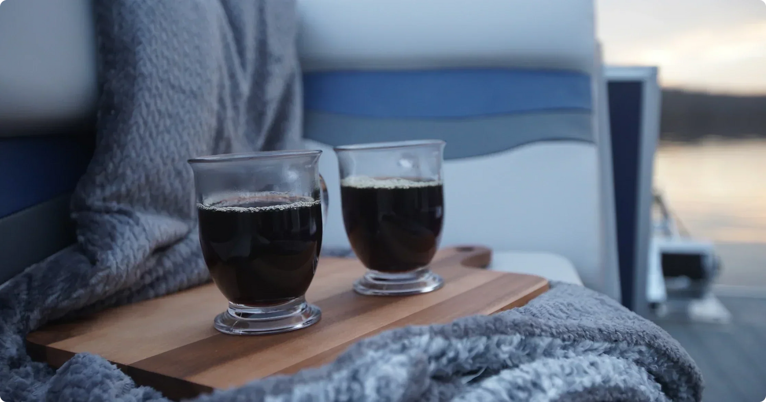 How to Stay Warm on a Pontoon Boat This Winter