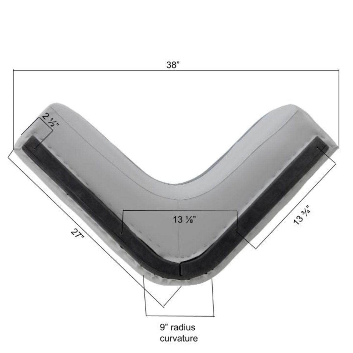 28" Classic Pontoon Corner Cushions Only