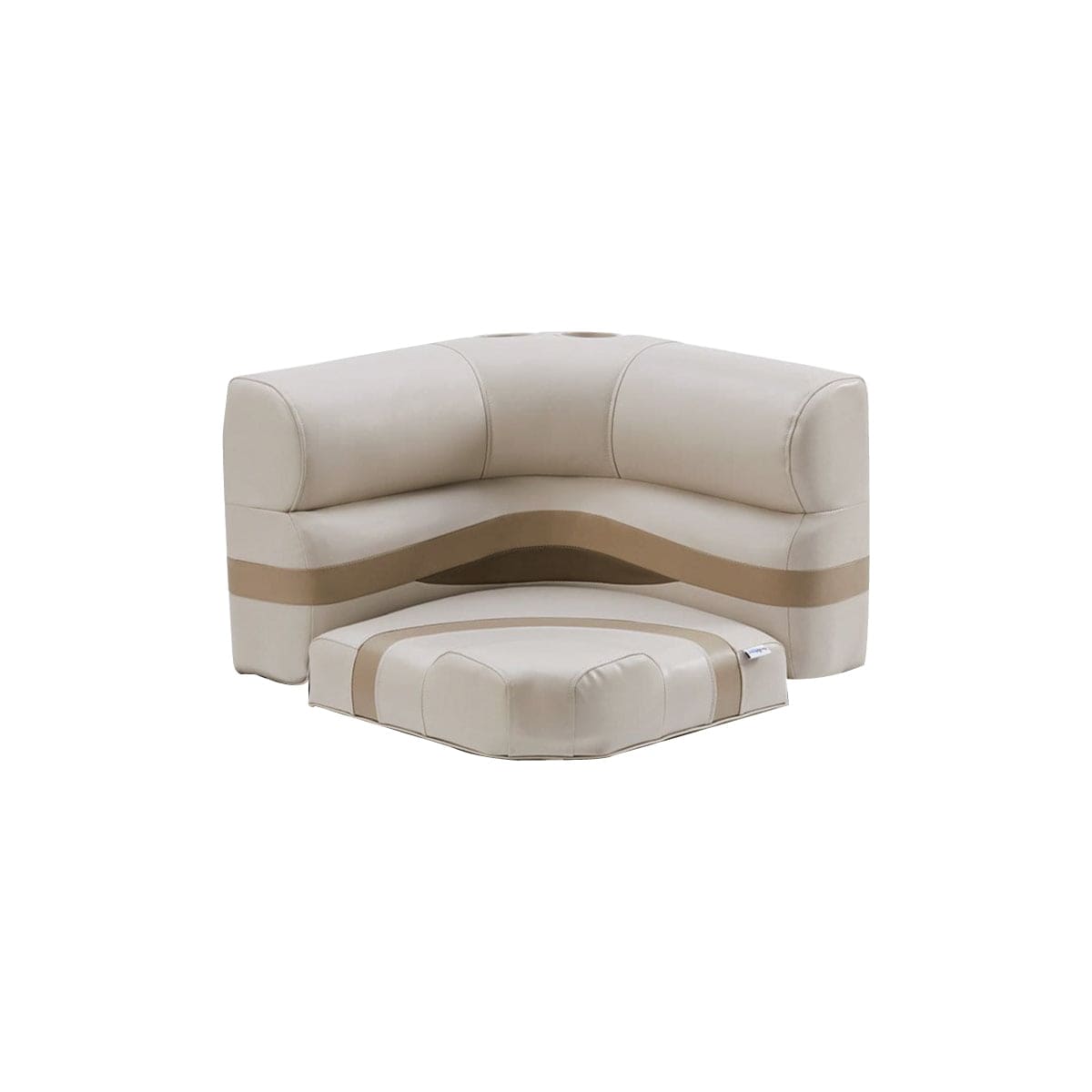 28" Premium Pontoon Corner Cushions Only