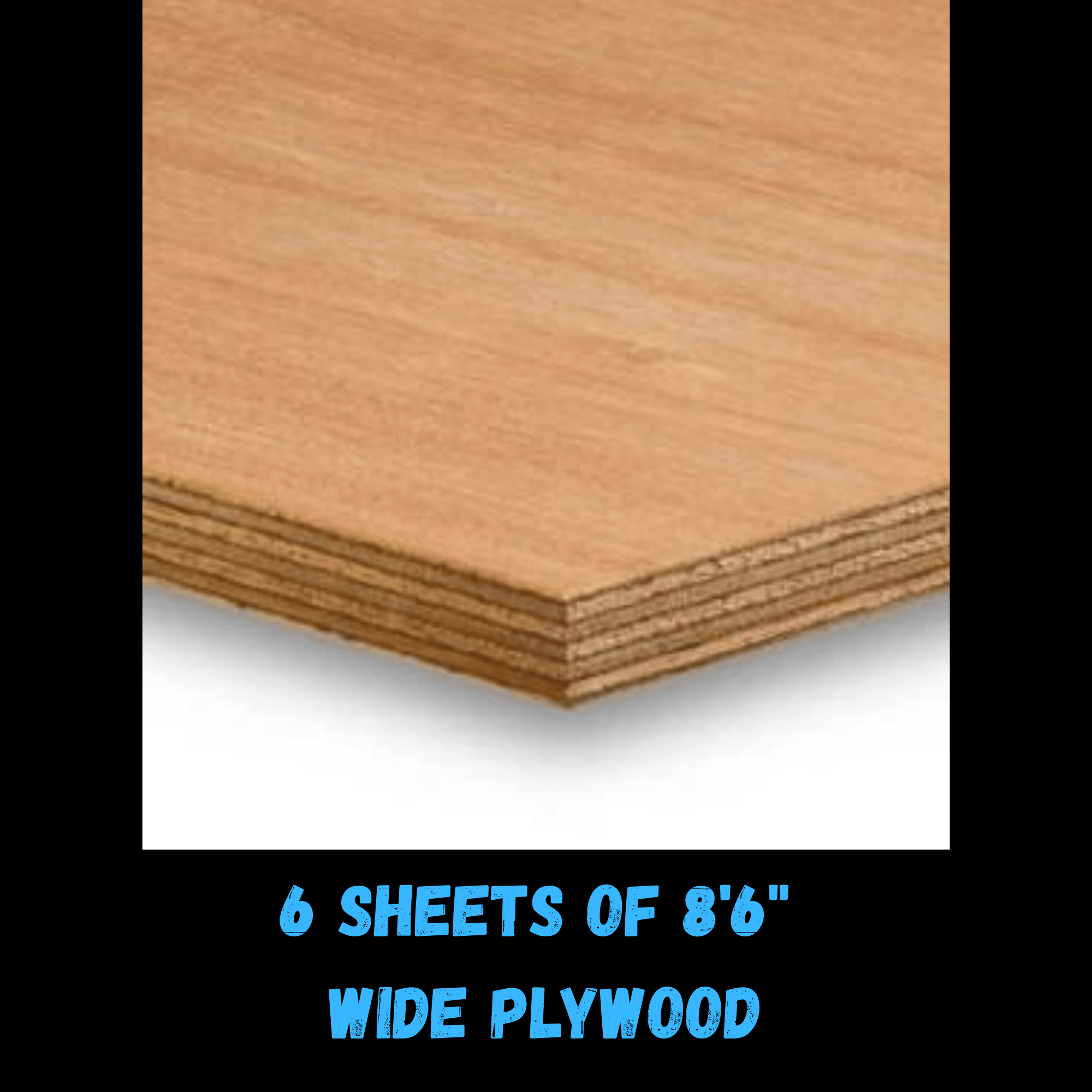CLEARANCE ITEM | Pontoon Boat Decking - Marine Grade Plywood - Two Sizes