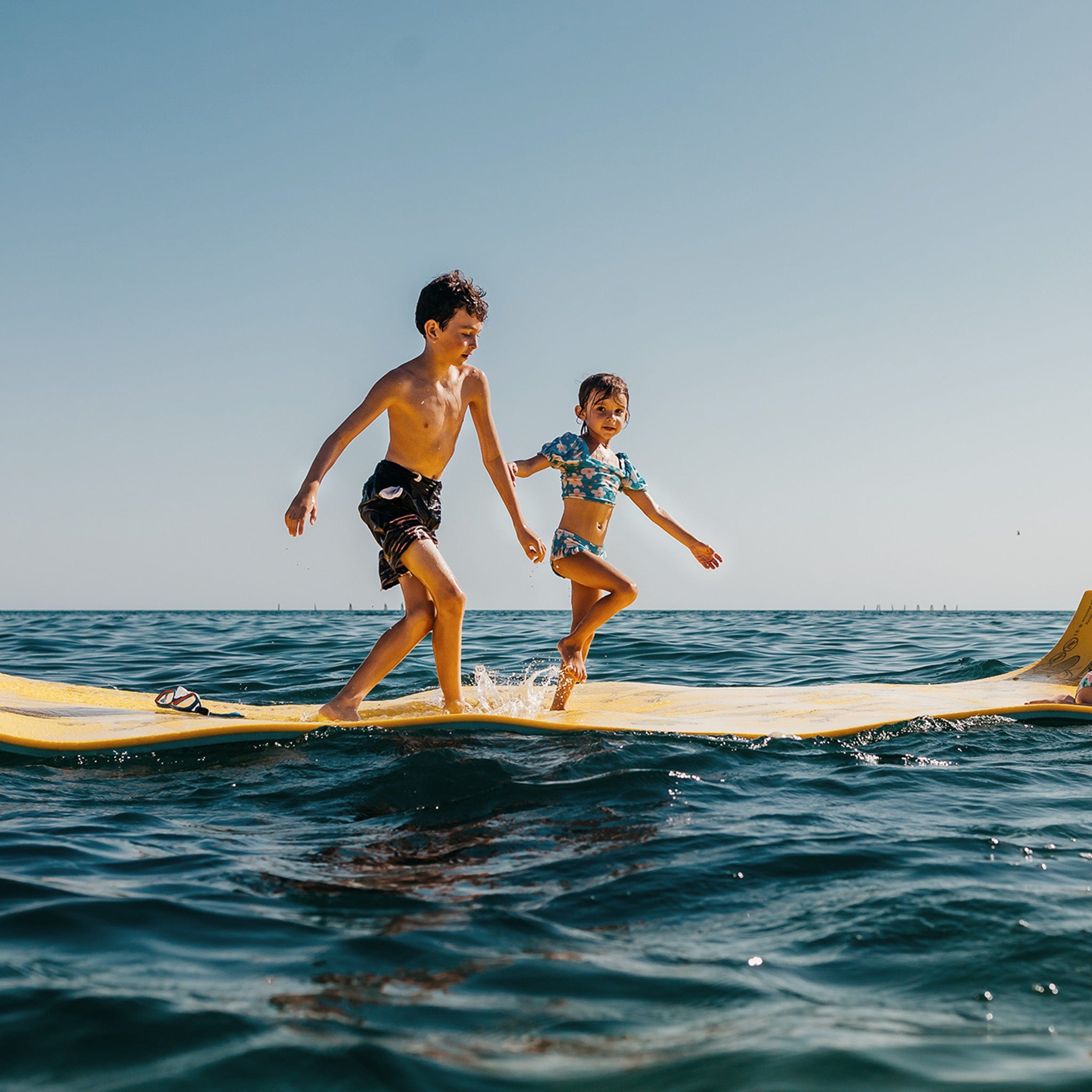 The Original Aqua Lily Pad Floating Water Mat