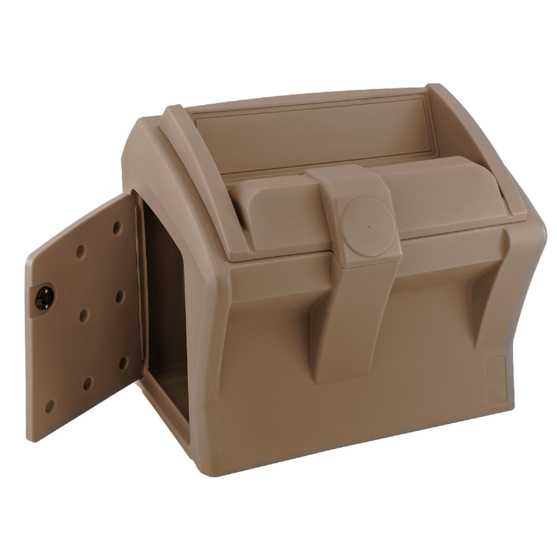 Beige Console Opened Door #color_beige