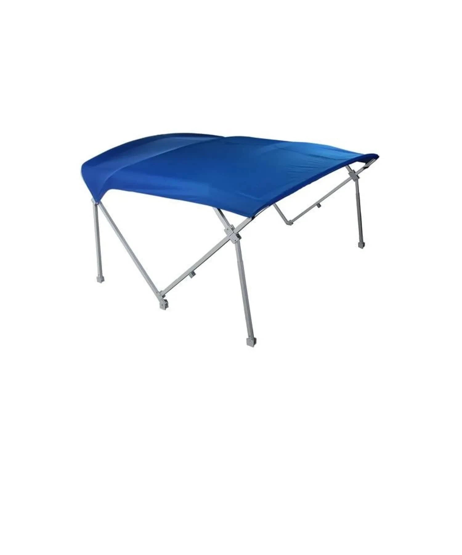 Pontoon Boat Blue Bimini Top