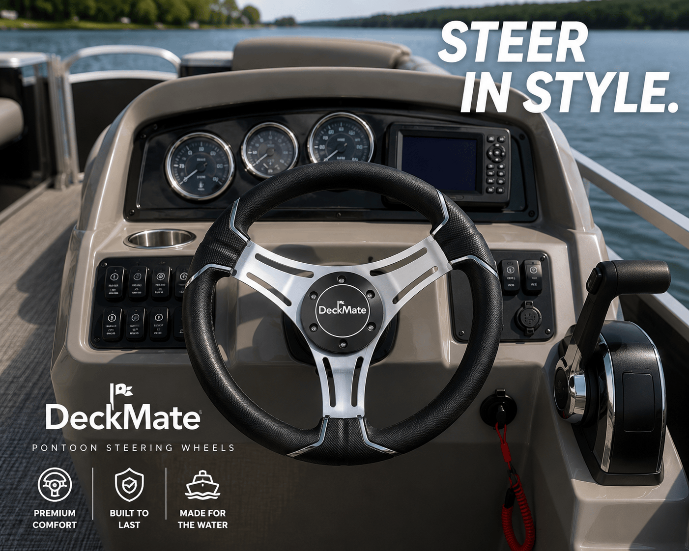 DeckMate Elite Steering Wheel