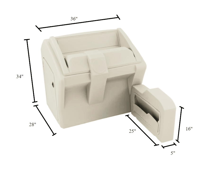 Ivory Console Dimensions #color_ivory