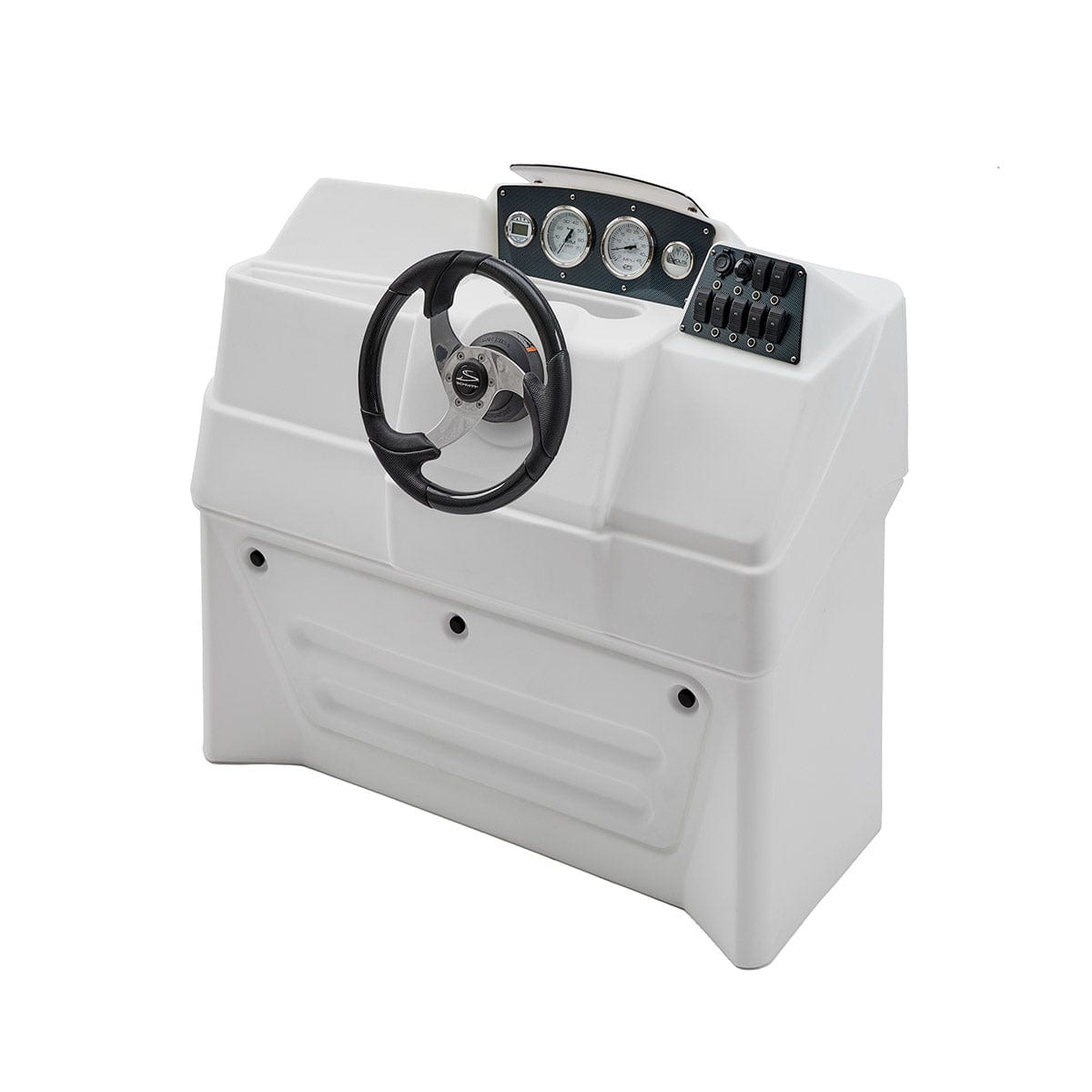 DeckMate Premium Large Helm Console carbon #color_white & invisible