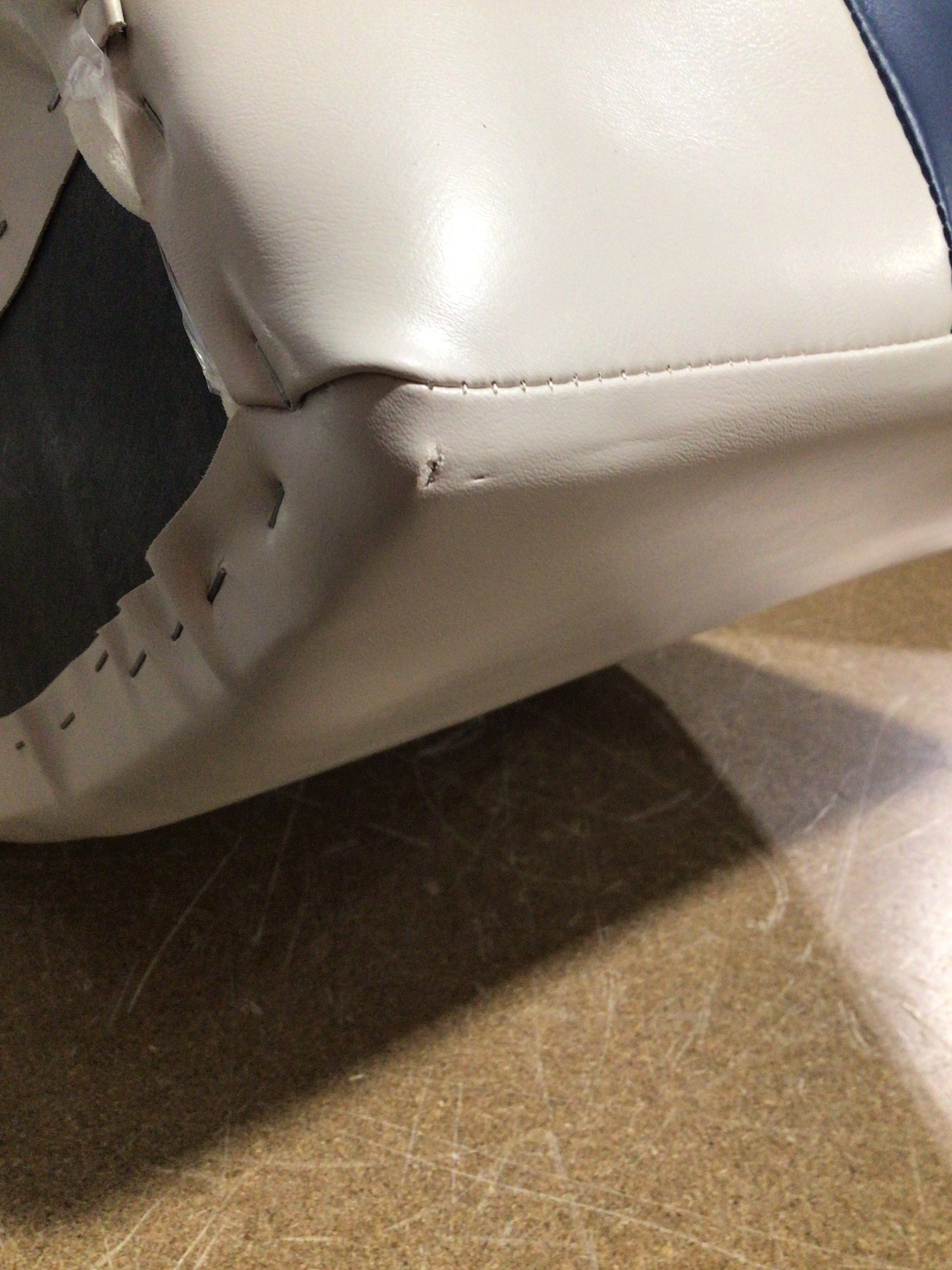 CLEARANCE ITEM CL-A810 | 30" Premium Pontoon Back Corner Cushion Only | P30-301