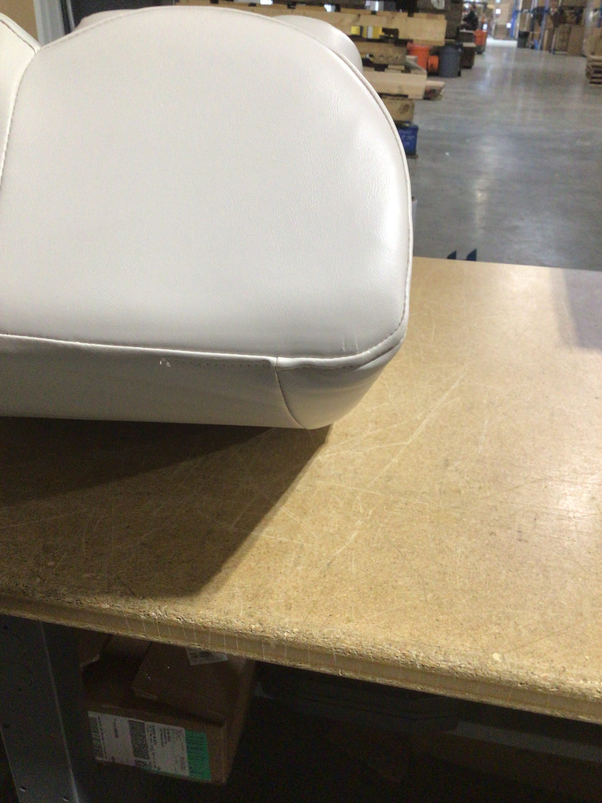 CLEARANCE ITEM CL-B844 | 30" Premium Pontoon Back Corner Cushion Only | Ivory, Blue, Tan | P30-301