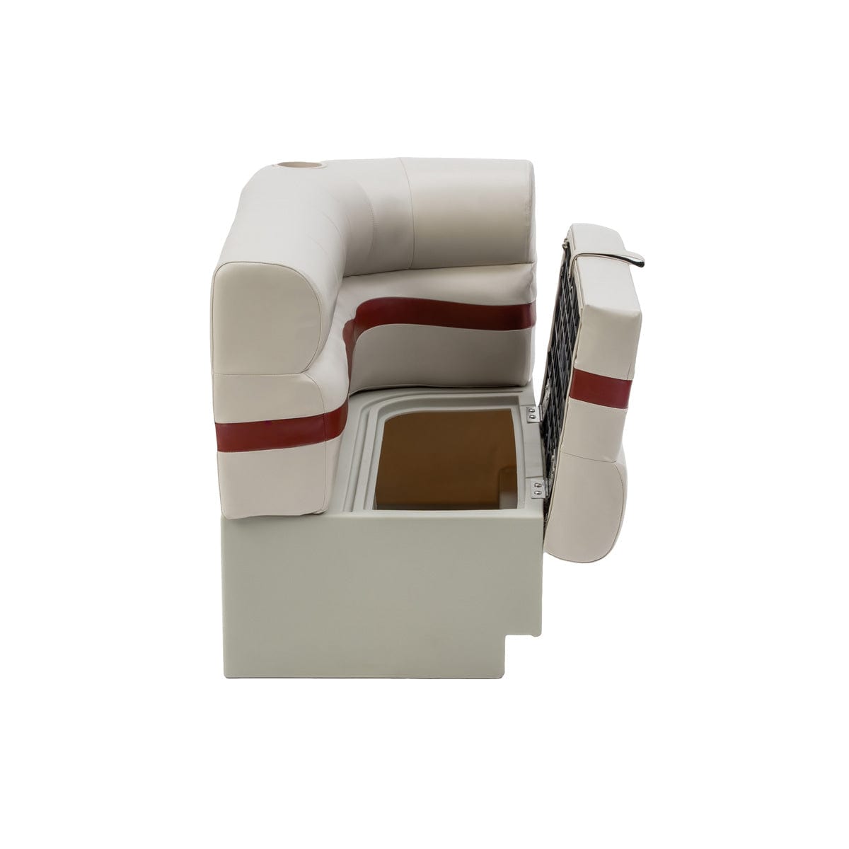 #color_ivory, burgundy & tan