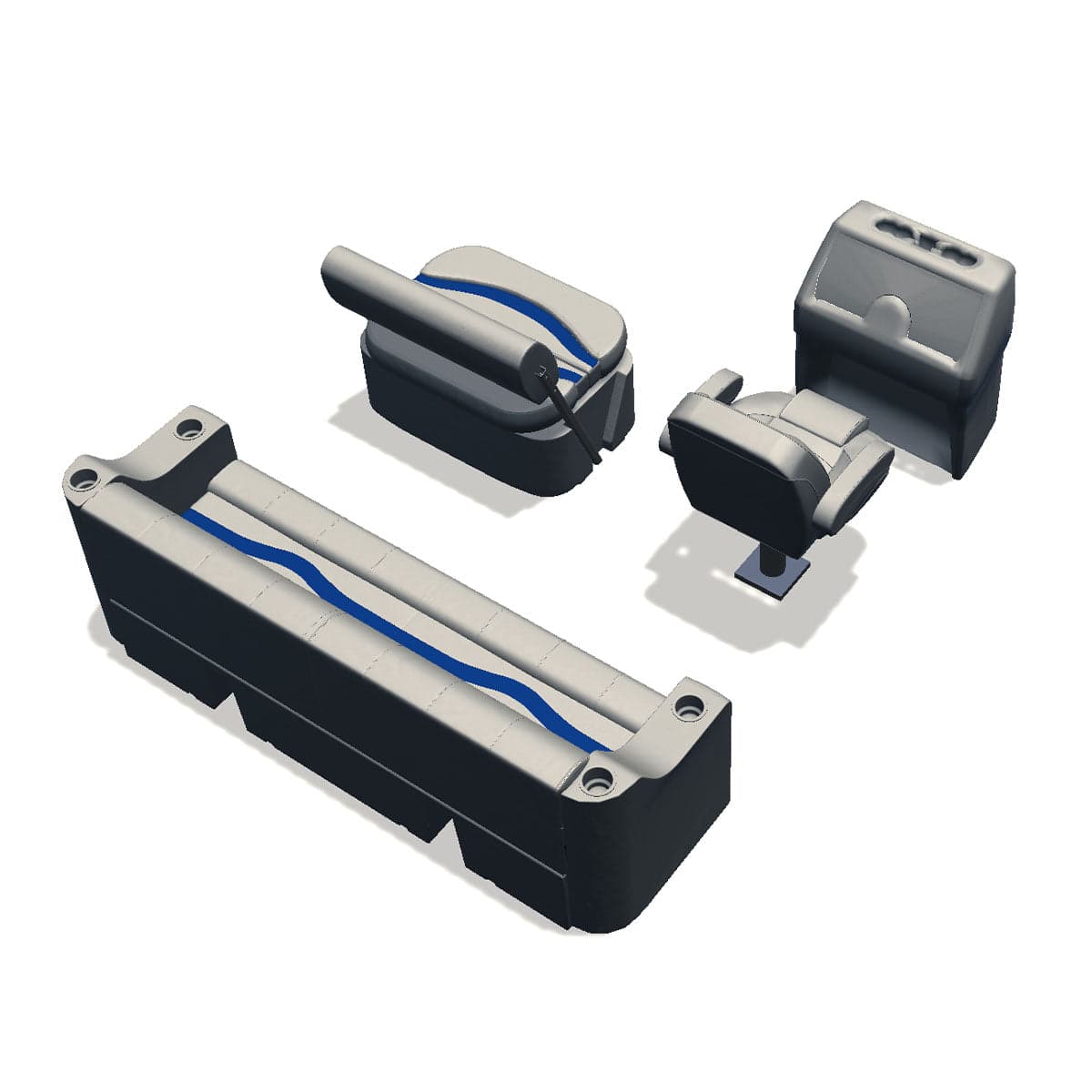 #color_ivory, blue & tan