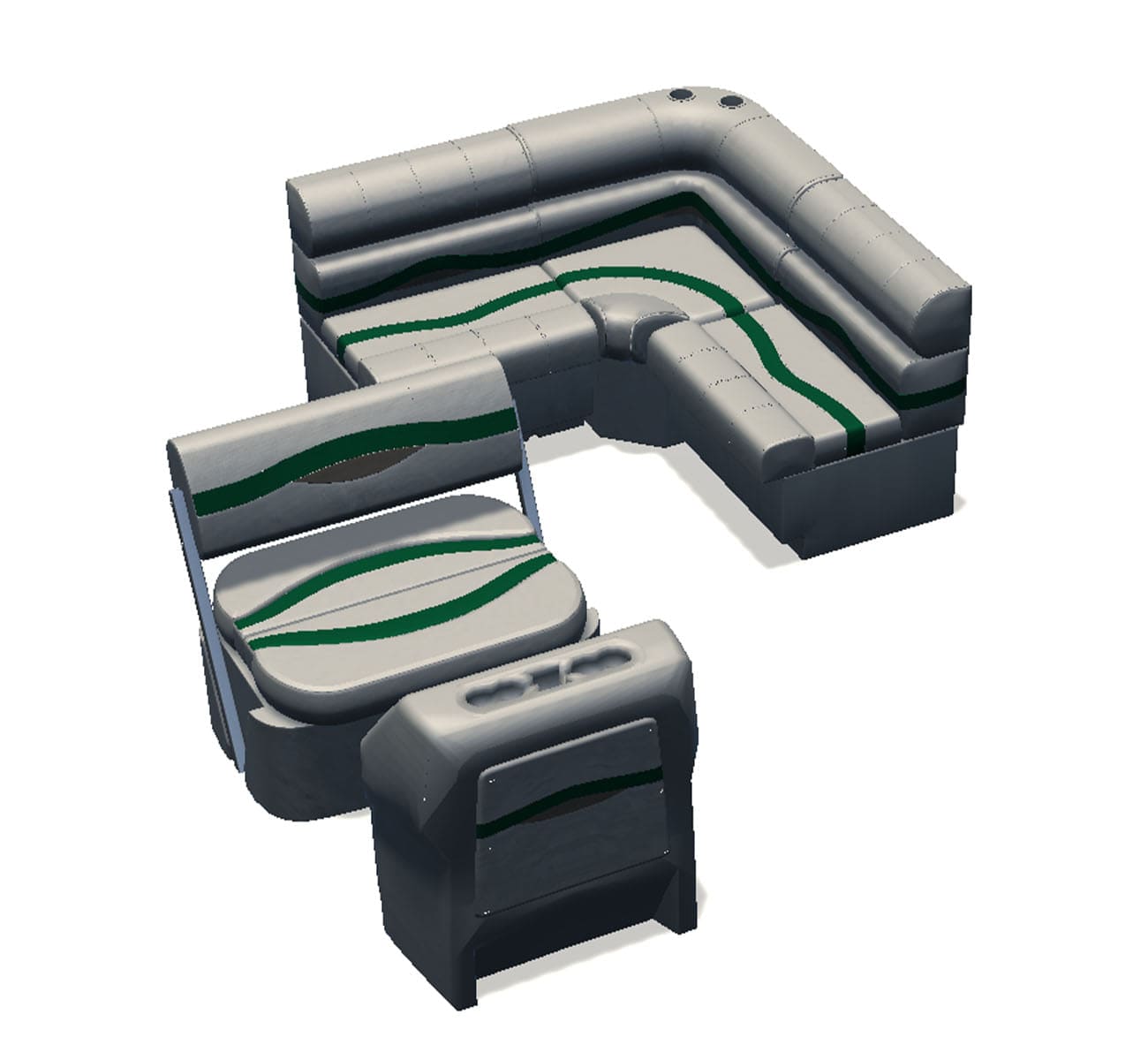 #color_ivory, green & tan