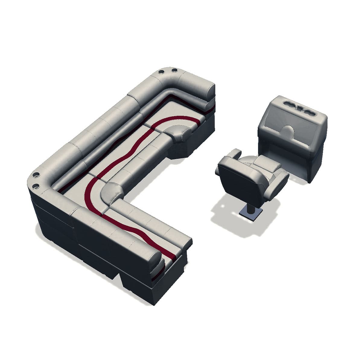 #color_ivory, burgundy & tan