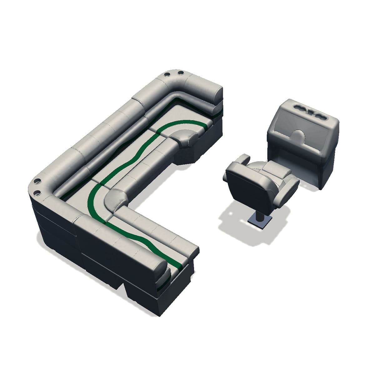 #color_ivory, green & tan