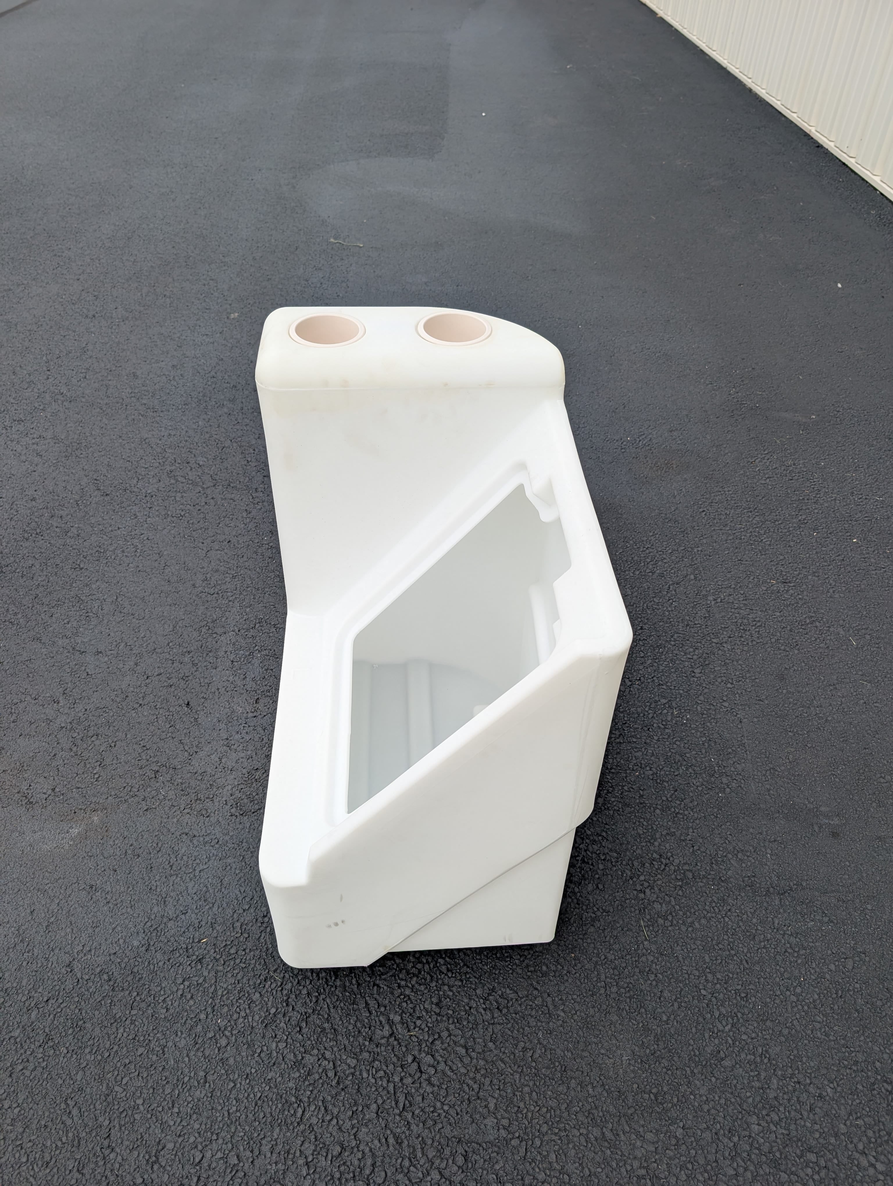CLEARANCE ITEM | Left Lean Back White Base ONLY | LLLB-WHITE