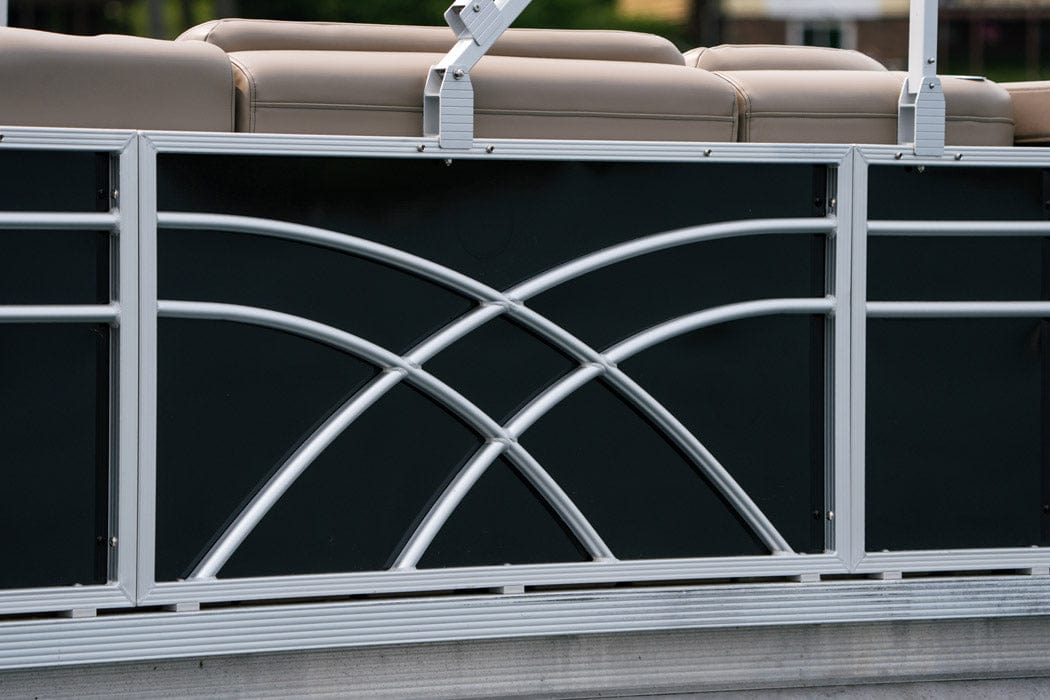 Stern Entry Bow - 8'6" Wide Pontoon Fence Rail Package