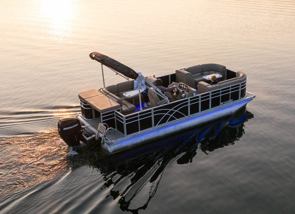 Pontoon Boat Under Deck Lights