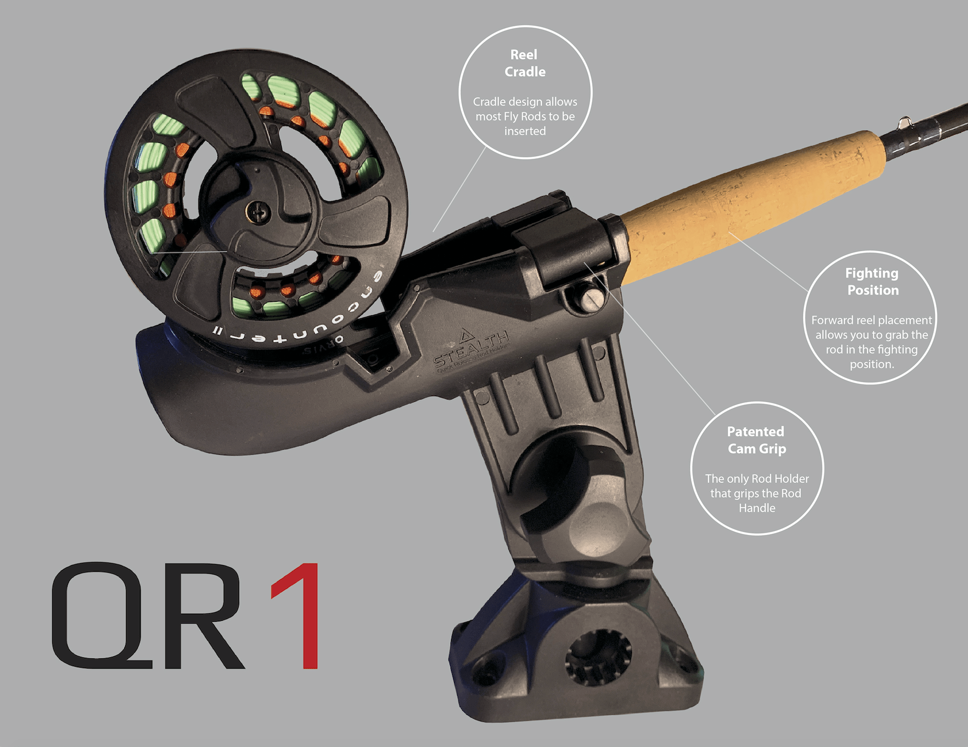 QR-1 with Multi-Mount Base