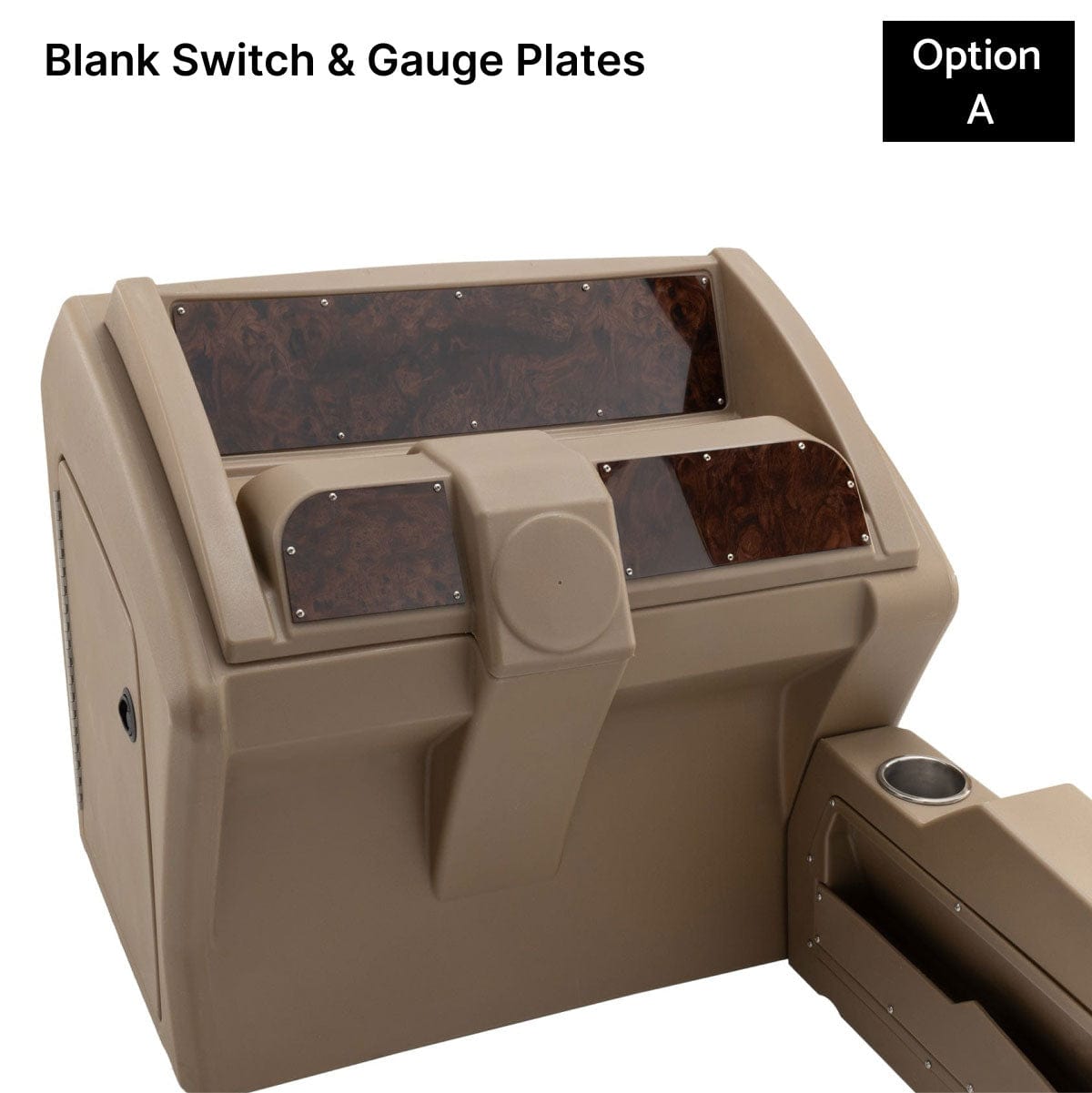 DeckMate Deluxe Pontoon Console - Complete Helm Package