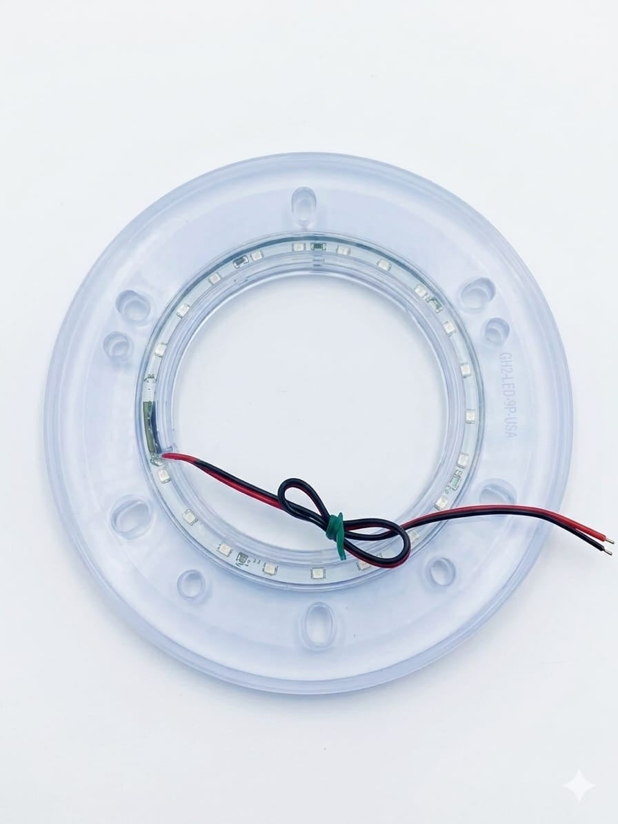 Pedestal LED Ring with 9.25" Diameter Base