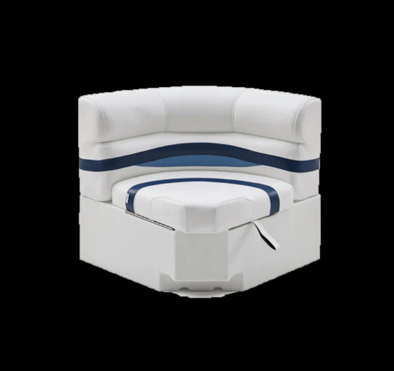 CLEARANCE ITEM CL-1029 | 30" Premium Bow Radius Pontoon Seats | KP30-100