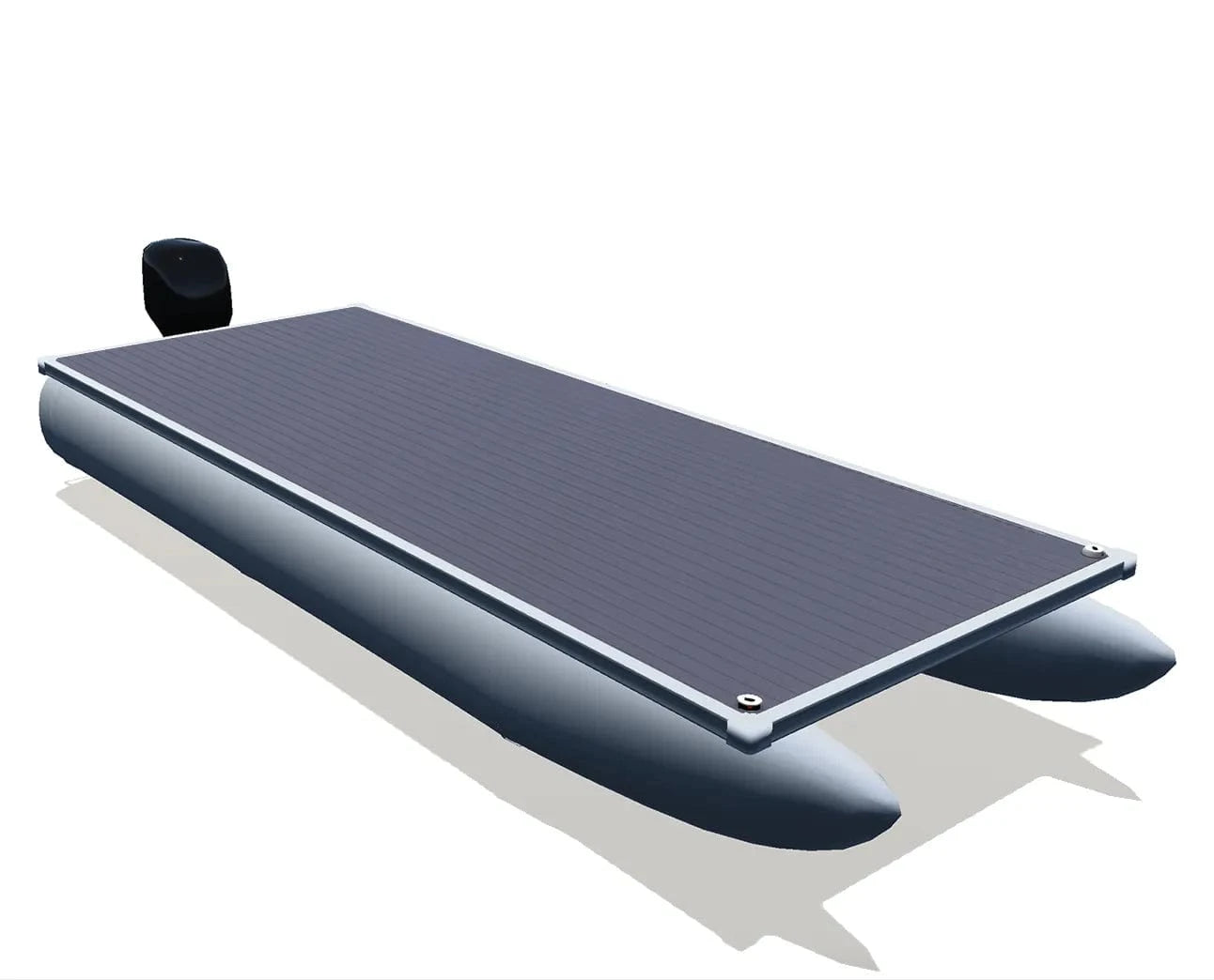 Pontoon boat deck