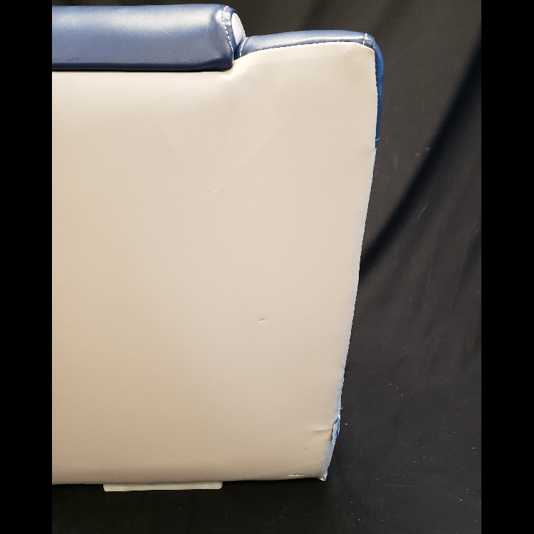 CLEARANCE ITEM CL-41 | Ivory and Blue BS-301-V1