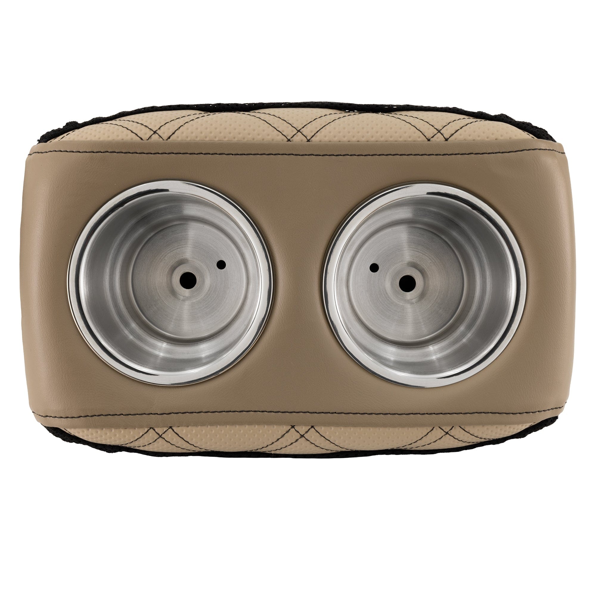 DeckMate Luxury Pontoon Cup Holders top #color_tan & beige