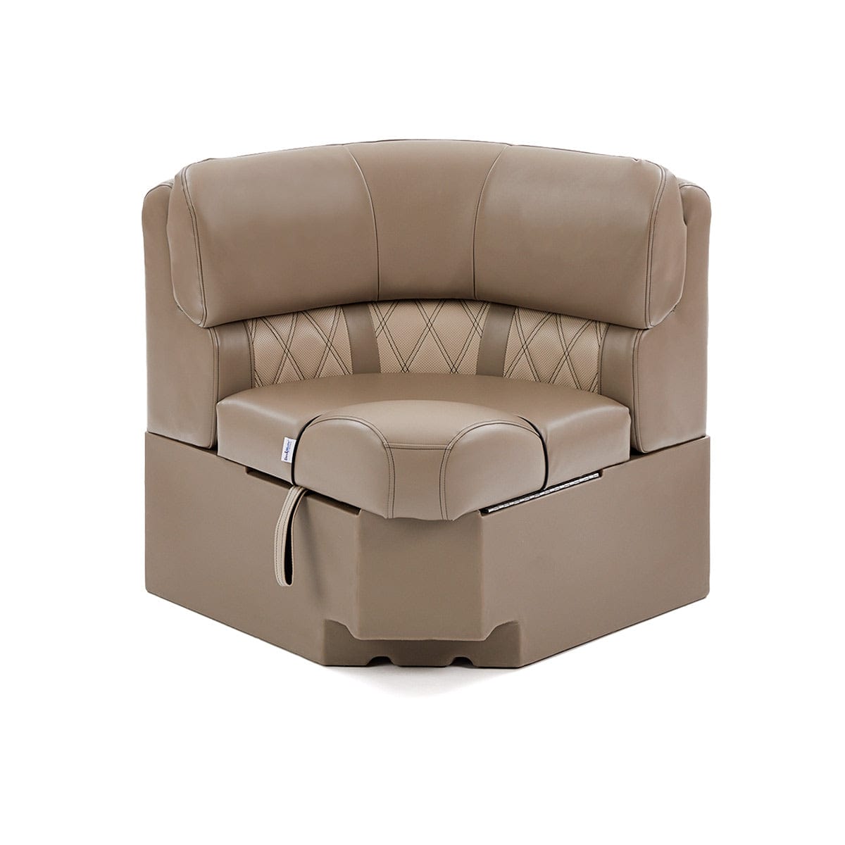 DeckMate Luxury Radius Corner Seat #color_tan & beige