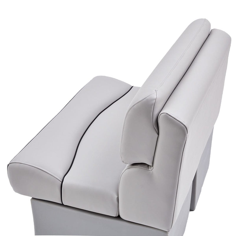 DeckMate Luxury Pontoon Bench Seat top down