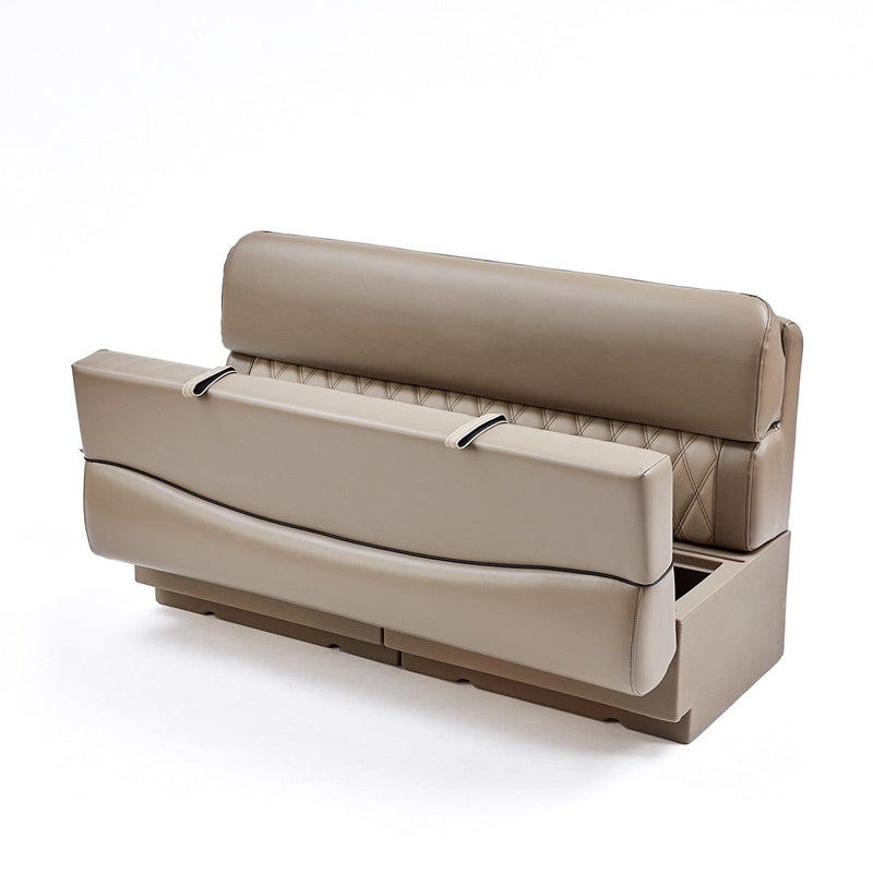 DeckMate Luxury Boat Bench front open