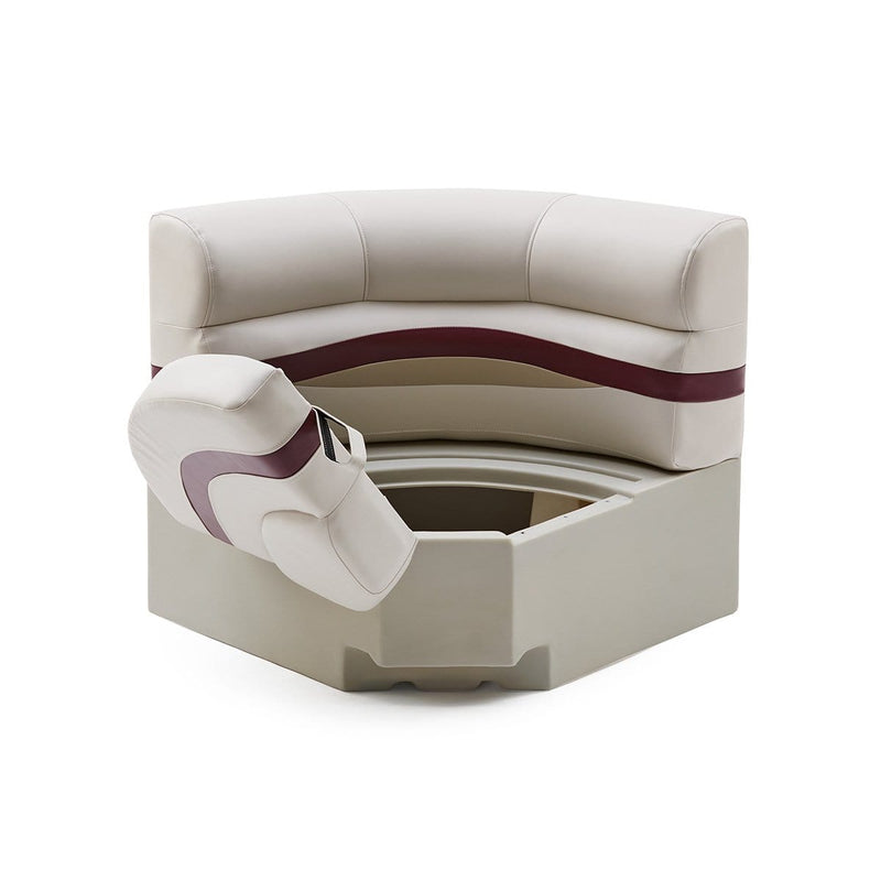DeckMate Pontoon Bow Seat open