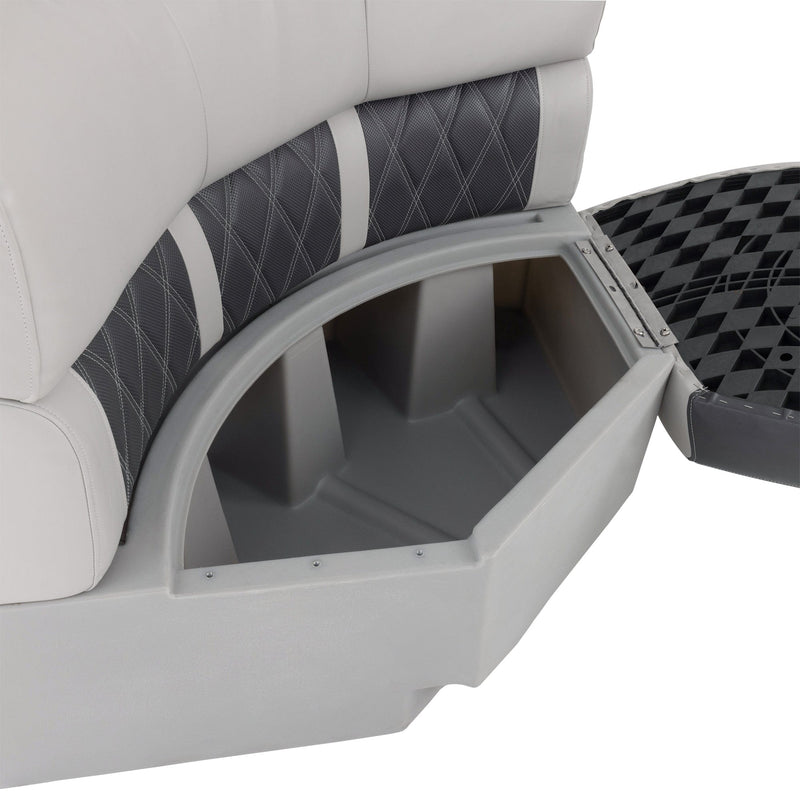 DeckMate Luxury Radius Corner Seat open