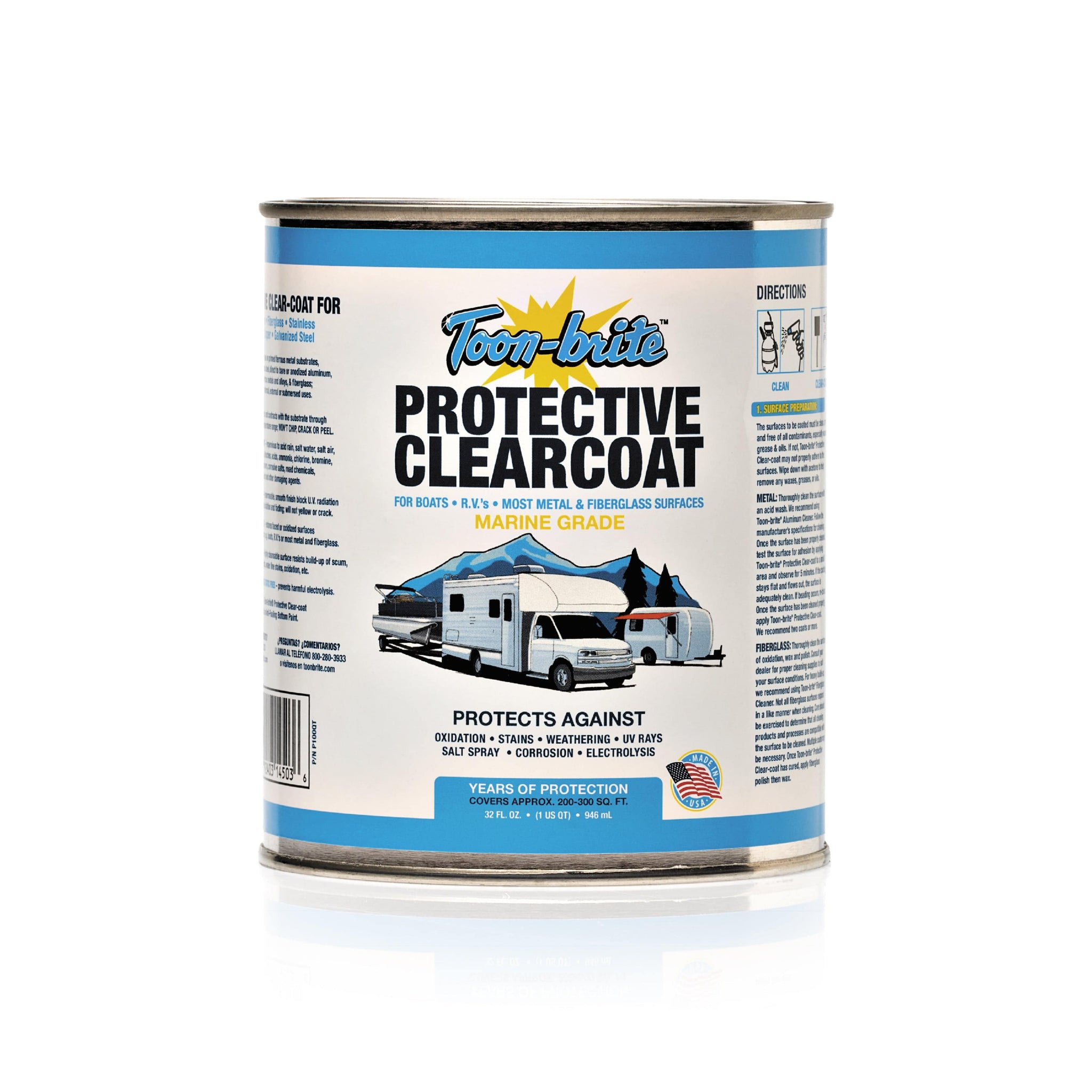 best canned clear coat for motorcycle helmet Toon Brite Protective Clear Coat | 32 fluid oz