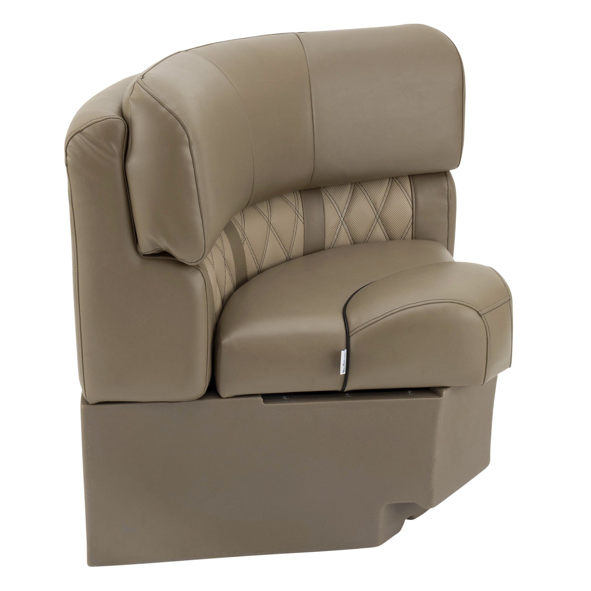 DeckMate Luxury Radius Corner Seat profile #color_tan & beige