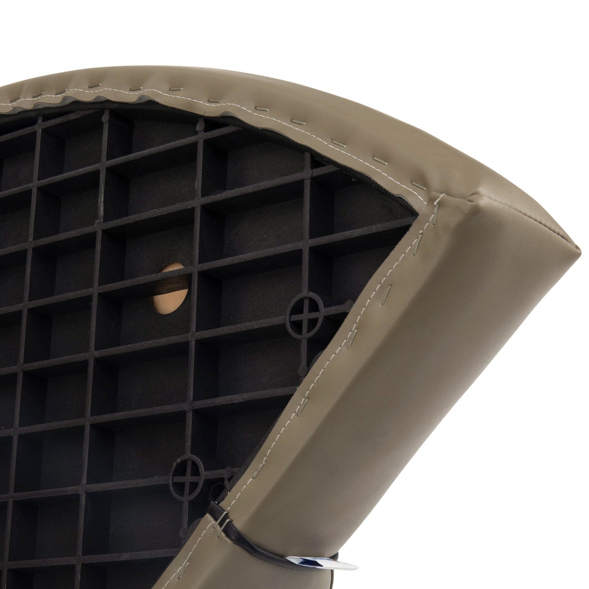 DeckMate Luxury Radius Corner Seat detail #color_tan & beige