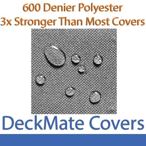 DeckMate 14' - 16' Gray Pontoon Boat storage Cover polyester