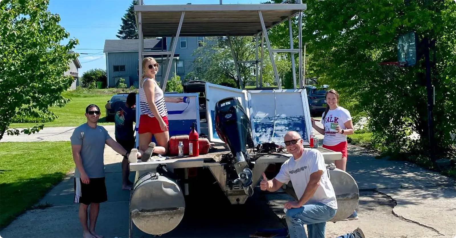 A Family Heirloom Restored: The Clement Libbey Family’s 1961 Double-Decker Pontoon