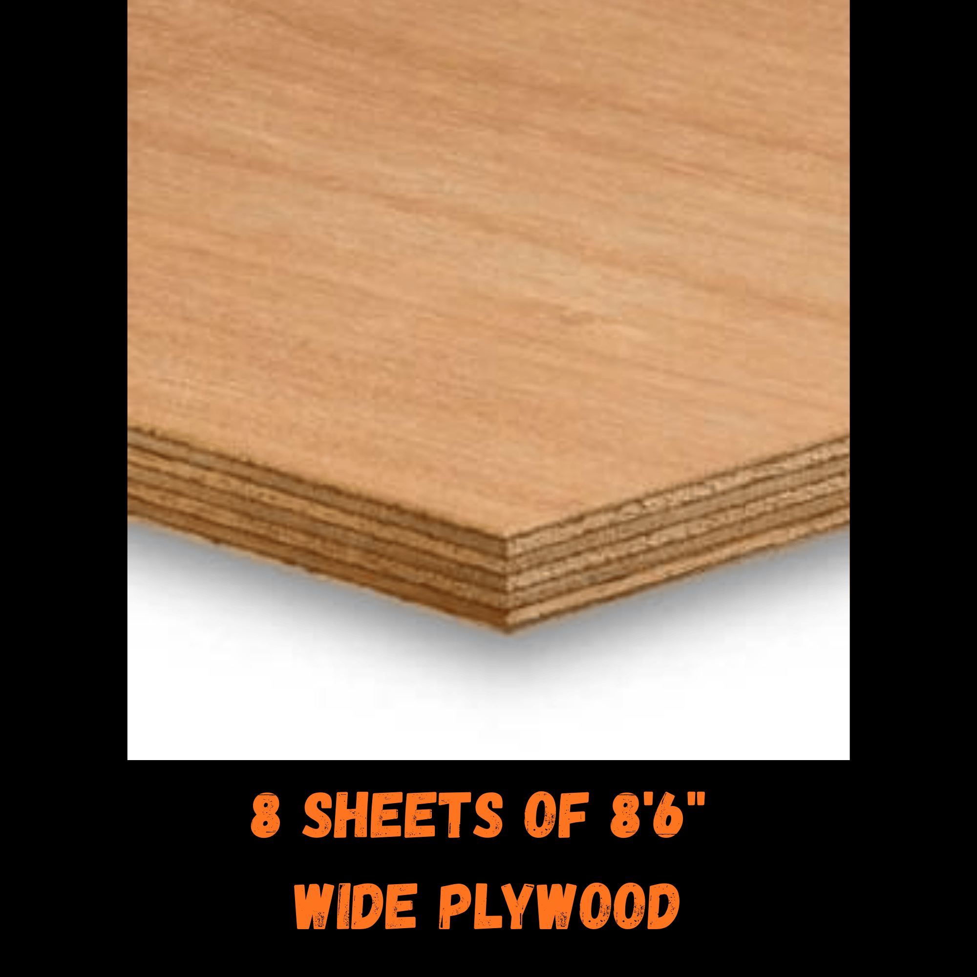 CLEARANCE ITEM | Pontoon Boat Decking - Marine Grade Plywood - Two Sizes