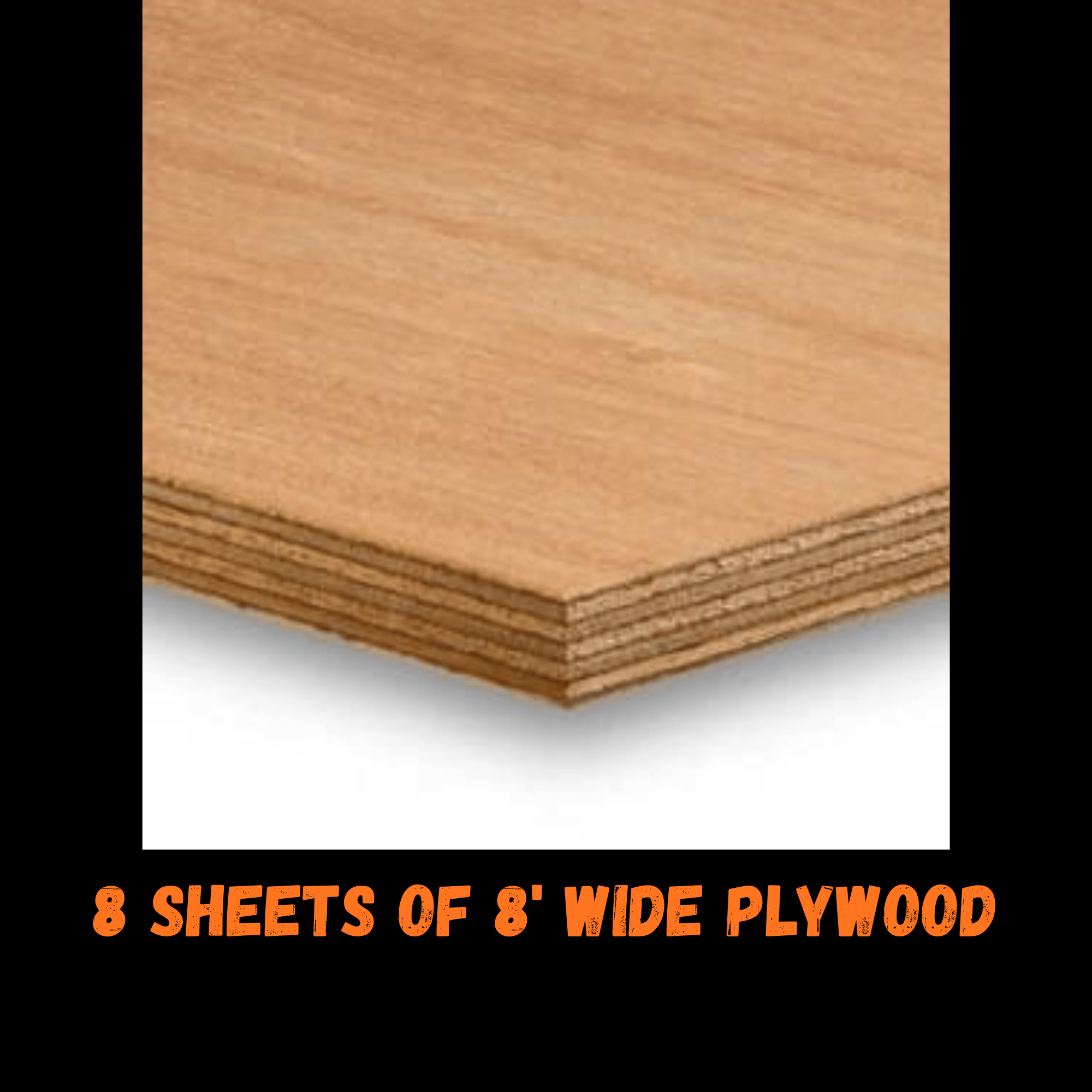 CLEARANCE ITEM | Pontoon Boat Decking - Marine Grade Plywood - Two Sizes