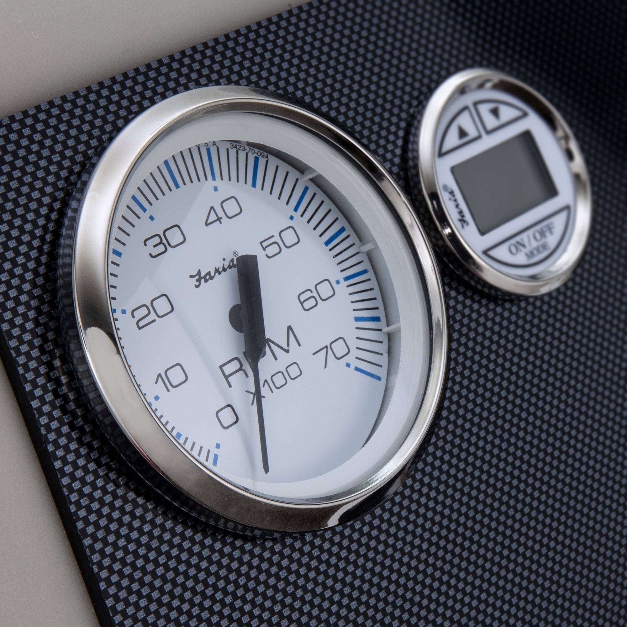 Carbon Fiber Gauge Panel Detail #panel_carbon fiber