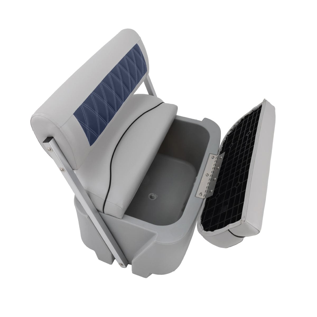 thumbnail image 2 of DeckMate Premium Flip Flop Pontoon Bench Seat – 31x23x30 In – Assembly Required 2 of 4