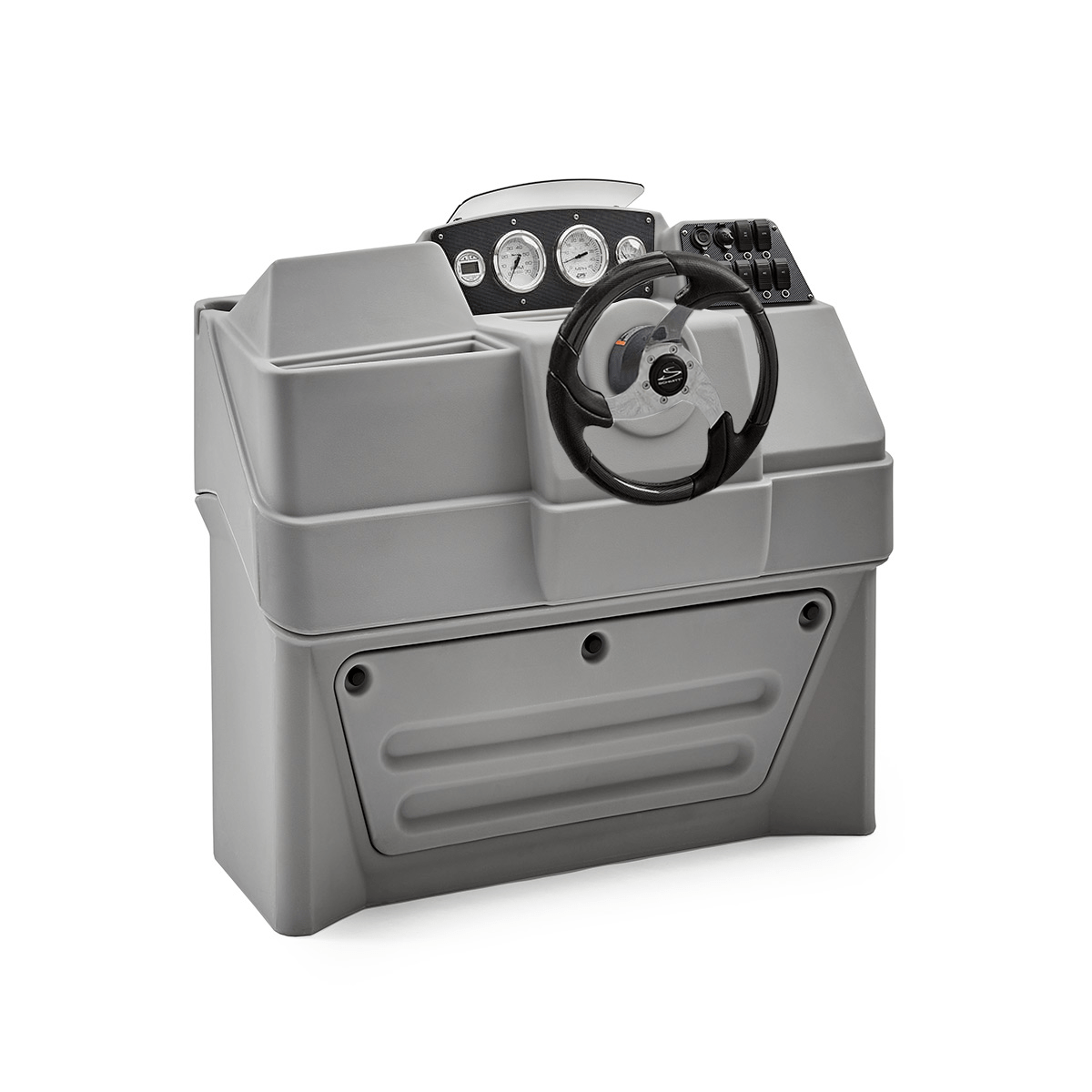 Large Gray Console Helm Package #color_gray