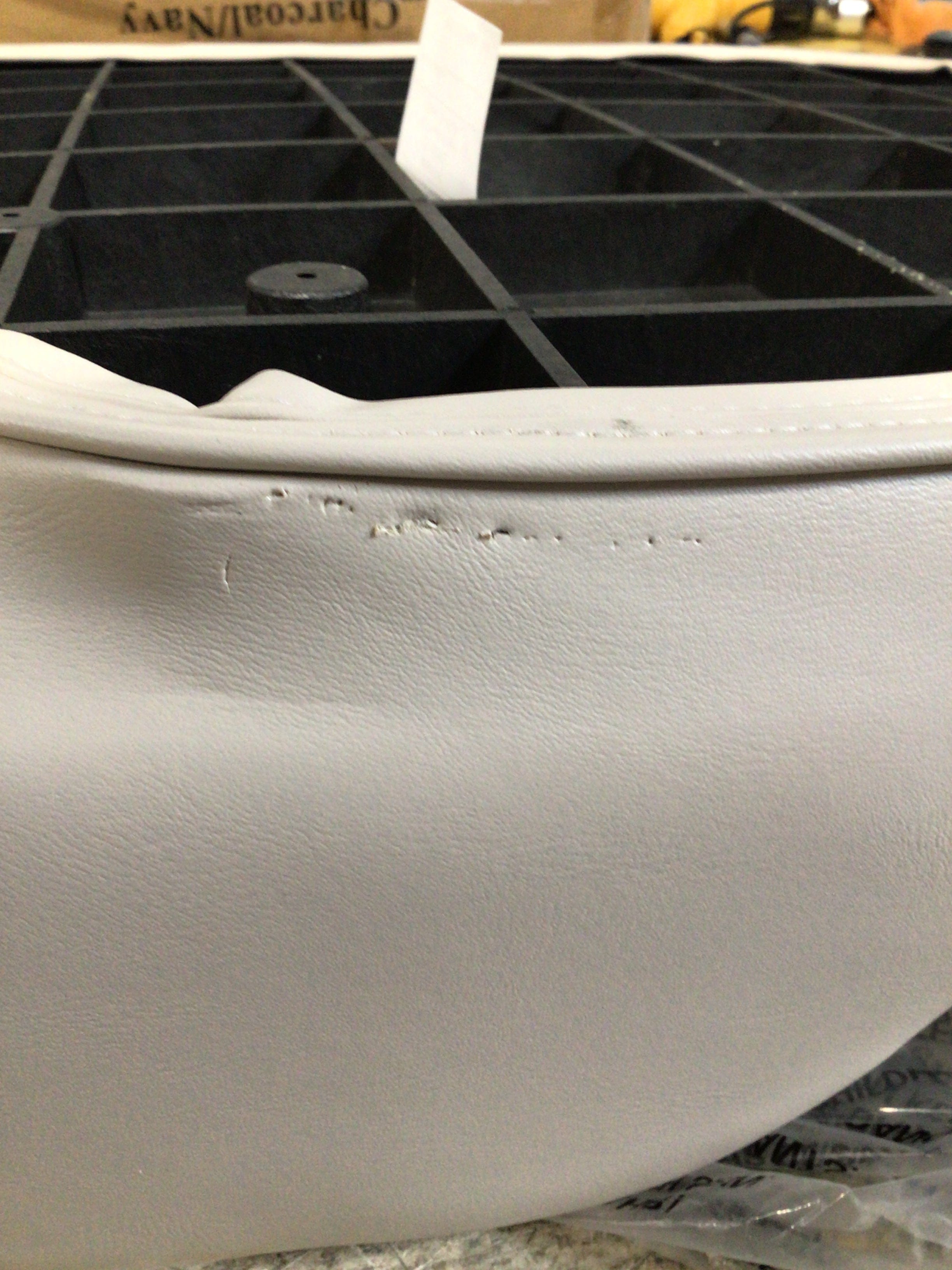 CLEARANCE ITEM CL-A404 | 28" Premium Pontoon Bottom Corner Cushion Only | P28-302-1