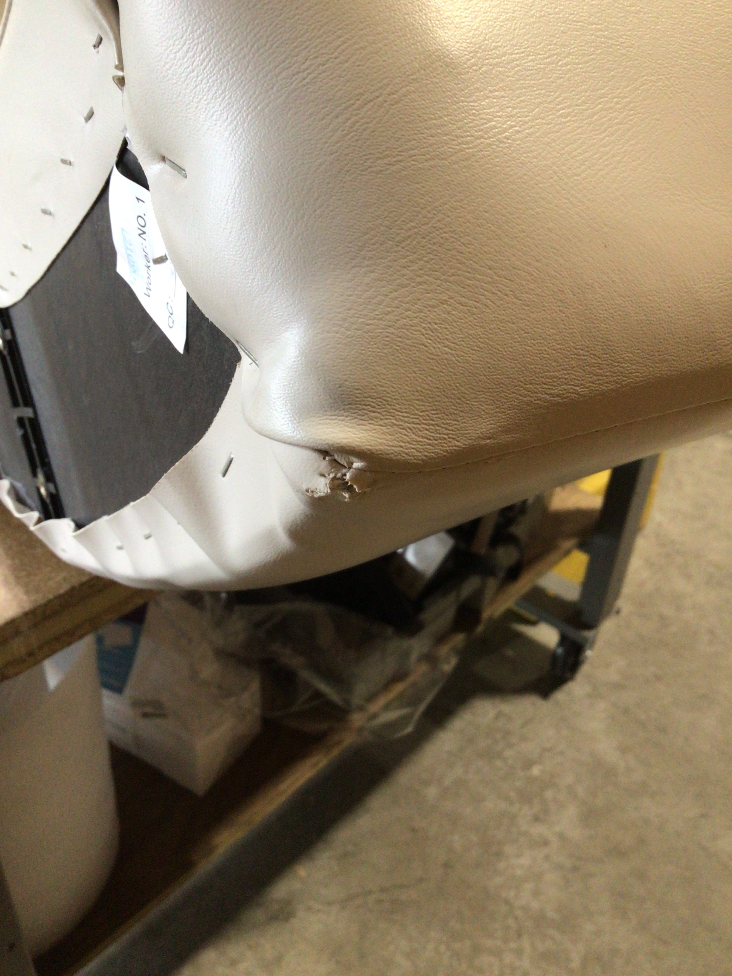 CLEARANCE ITEM CL-A644 | 36" Premium Pontoon Back Corner Cushion Only | P36-304