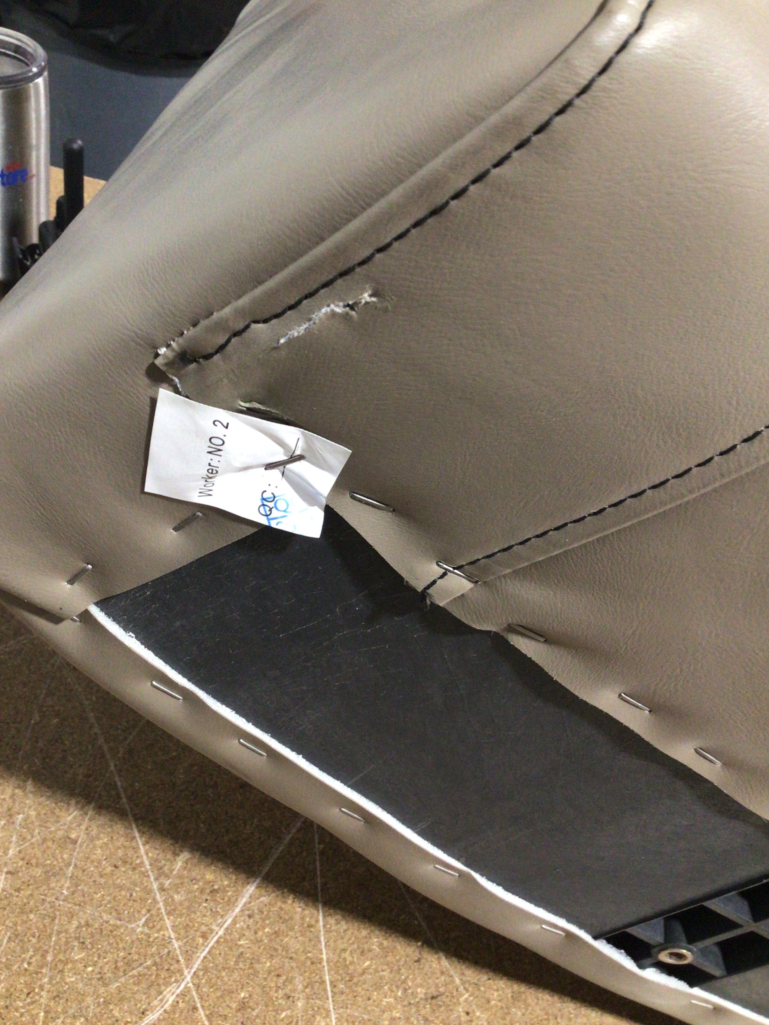 CLEARANCE ITEM CL-A769 | 30" Luxury Pontoon Back Corner Cushion Only | L30-501