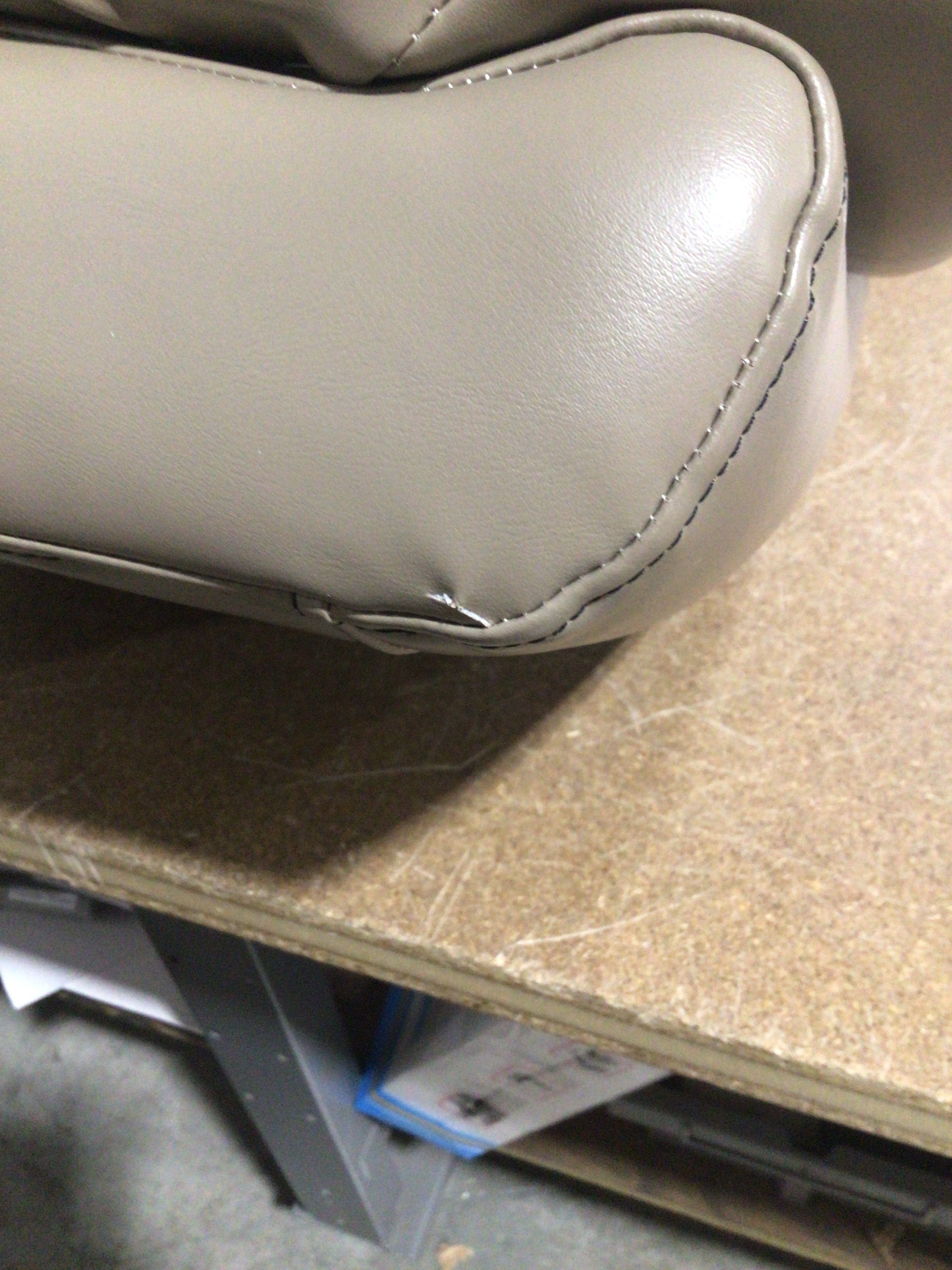 CLEARANCE ITEM CL-A859 | 30" Luxury Pontoon Back Corner Cushion Only | L30-501