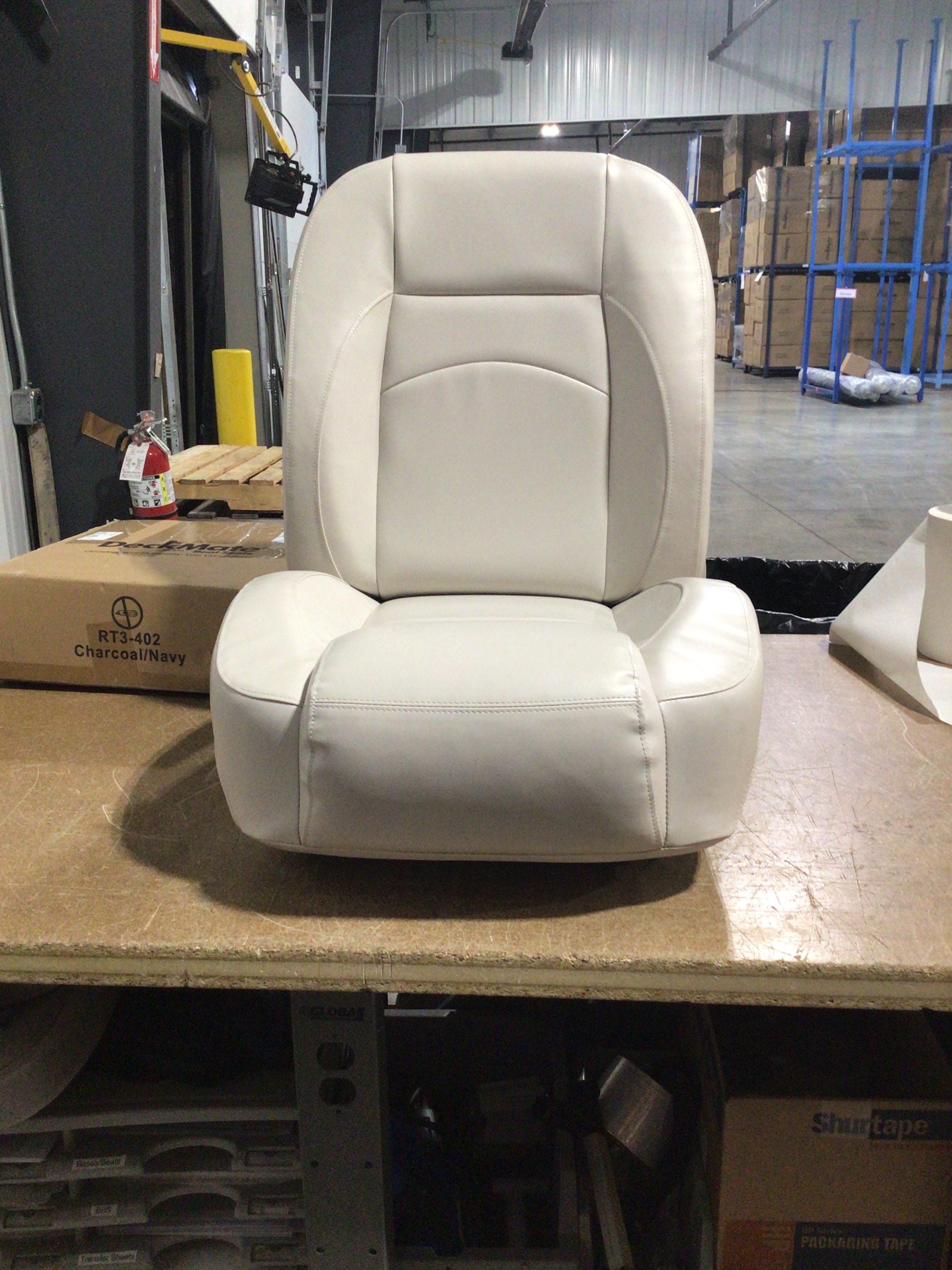 CLEARANCE ITEM CL-B288 | Low Back Helm Chair | HC-Ivory