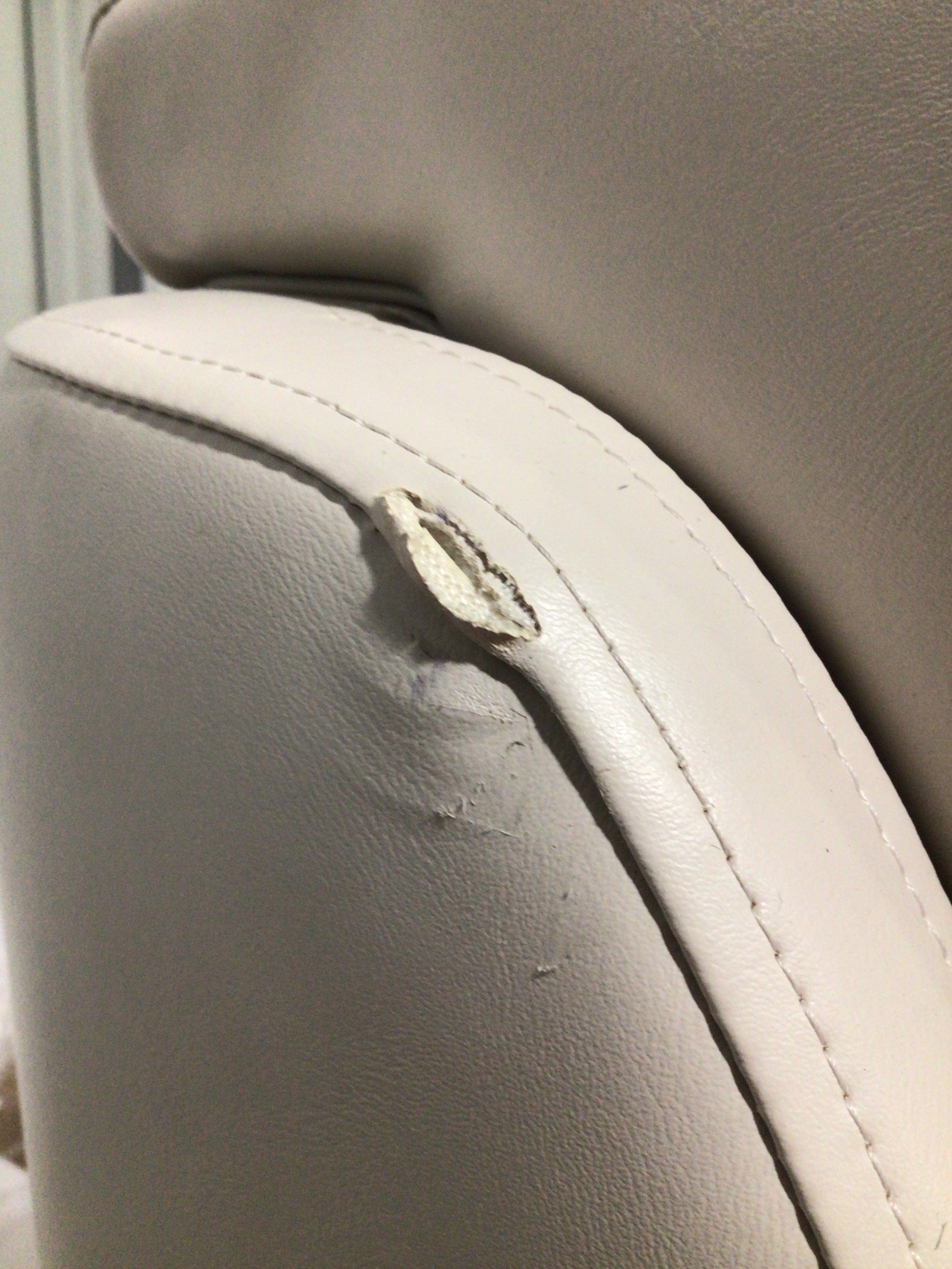 CLEARANCE ITEM CL-B390 | Premium Full Upholstered Right Lean Back Pontoon Seats | RLB-304