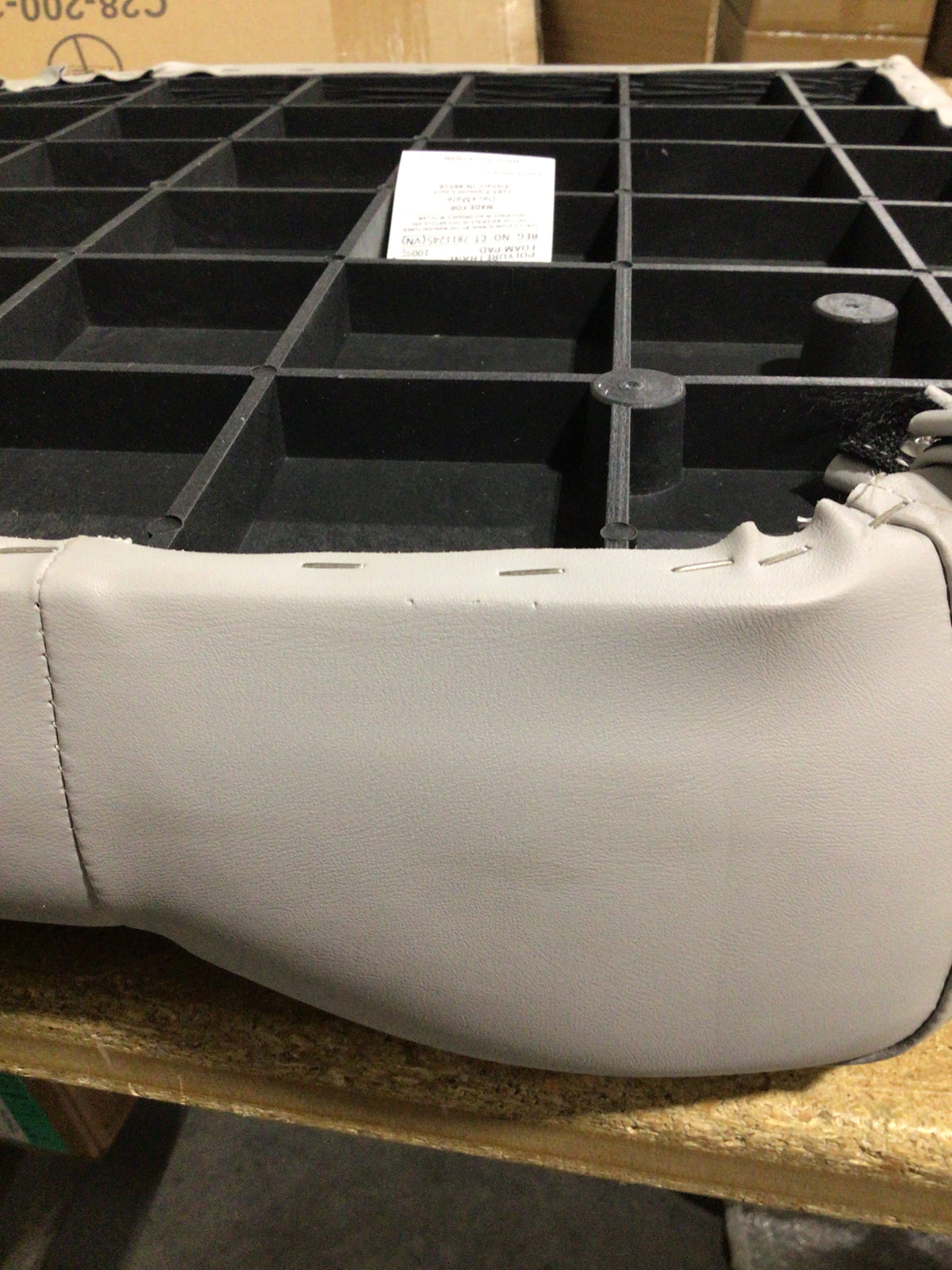 CLEARANCE ITEM CL-B772 & CL-B780 | Classic 28" Corner Pontoon Boat Seat | Gray, Blue Charcoal | C28-200